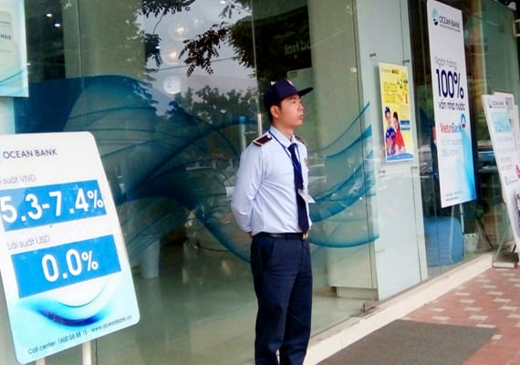 dịch vụ bảo vệ ngân hàng